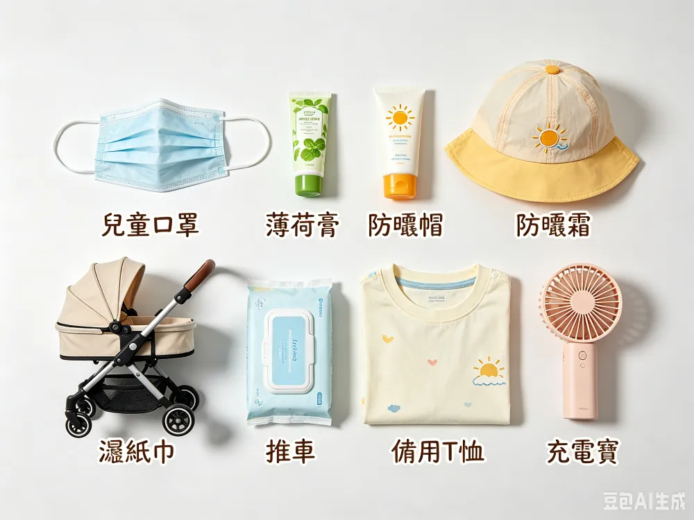 帶娃去靈玲的救命裝備清單 帶娃去靈玲的救命裝備清單