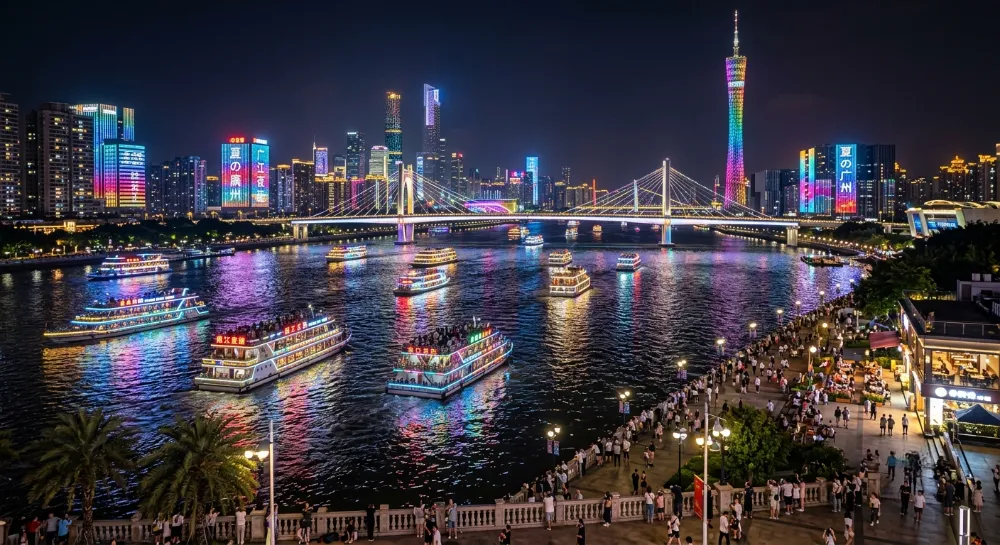 廣州夏季天氣與珠江夜遊避暑行程